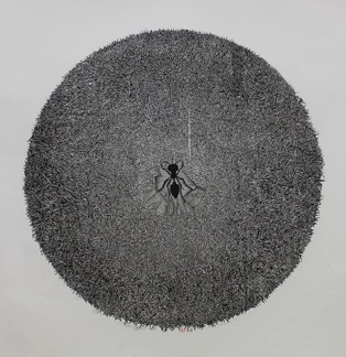 Li Jun 李军
Dream of the Small Ant
Woodcut 700mm x 700mm
Li Jun 李军
Dream of the Small Ant
Woodcut 700mm x 700mm